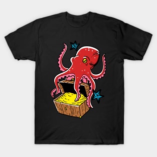 Octopus Treasure Keeper T-Shirt